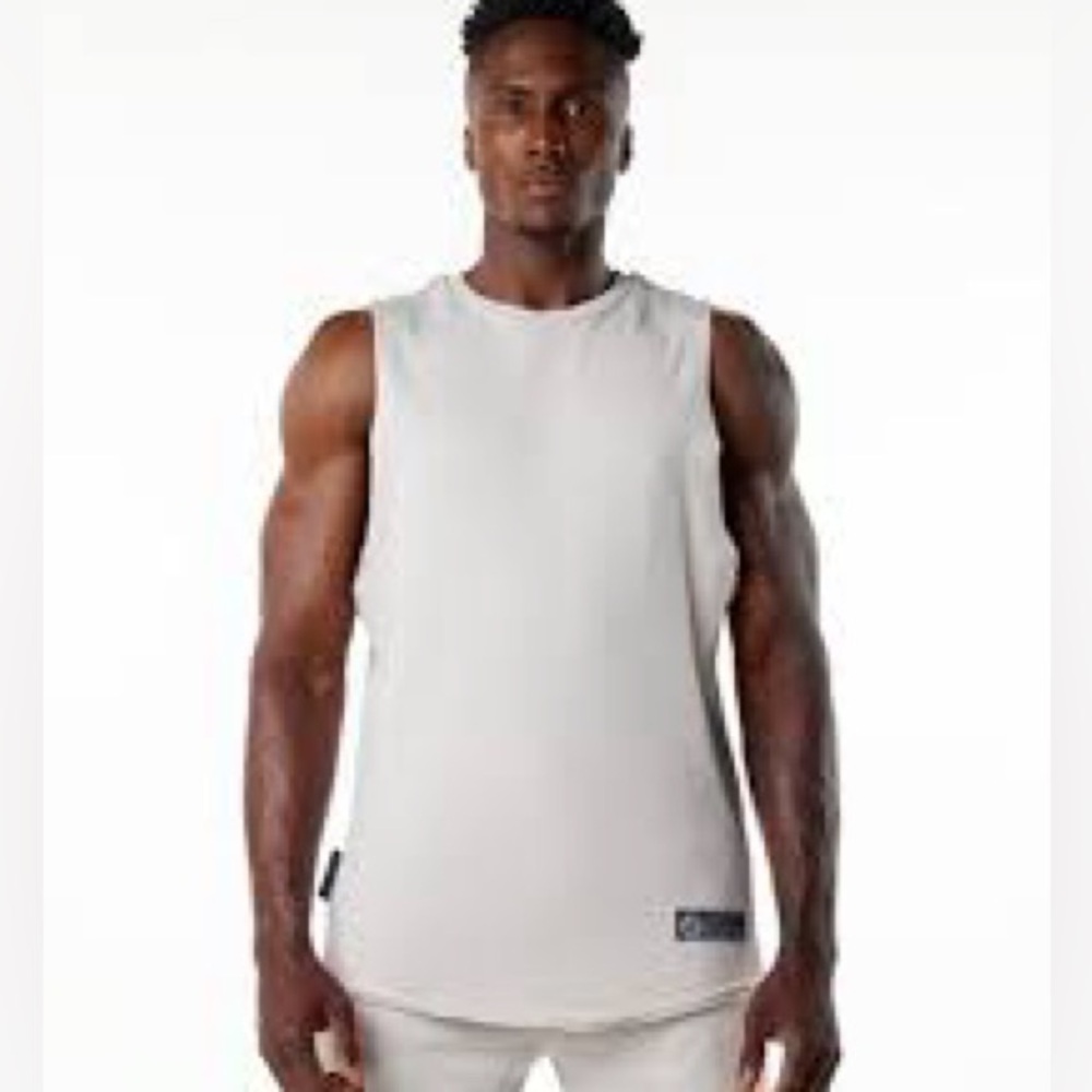 Alphalete Very Terry Cutoff- Moonstone